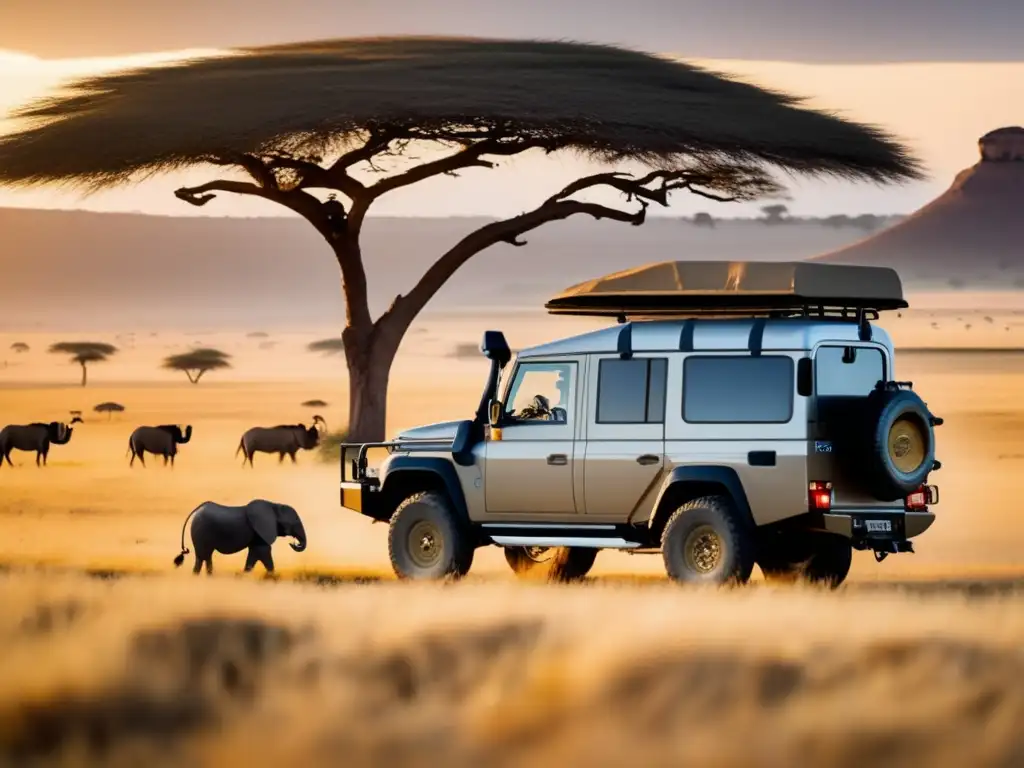 Safari accesible para todos Safari accesible para personas con movilidad reducida: experiencia única en la sabana africana con vehículo adaptado y guía experto