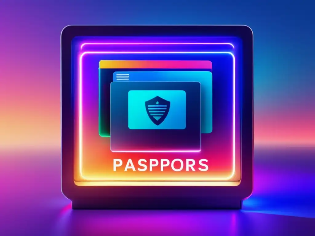 Almacenamiento digital seguro y moderno Consejos Documentación Viaje Maduros - Almacenamiento digital seguro y sofisticado con pantalla táctil para pasaportes, visas y tarjetas de embarque