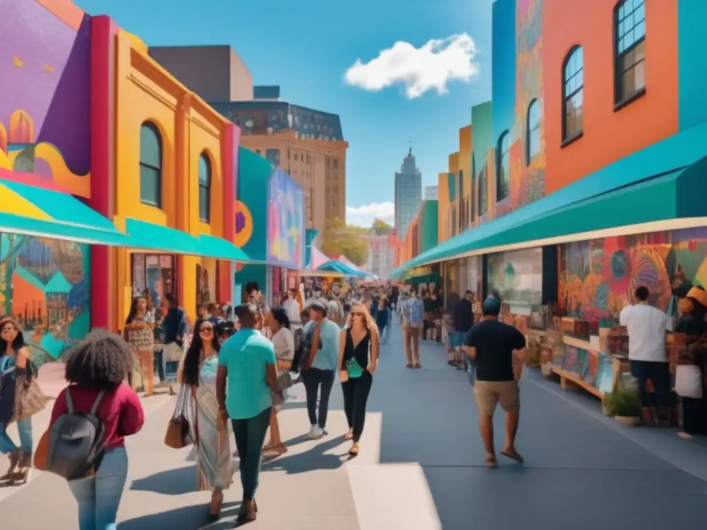 Consejos para viajes culturales enriquecedores en una ciudad vibrante con murales de arte y arquitectura moderna