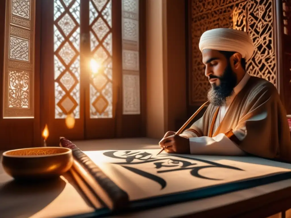 Calligrafía árabe: arte y precisión Arte de caligrafía árabe: Consejos para aprender caligrafía árabe