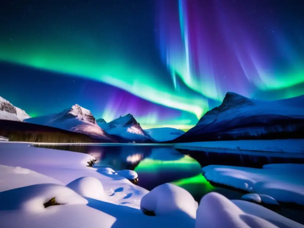 Aurora boreal en Europa: belleza impresionante Aurora Boreal en Europa: Belleza y seguridad en viajes para maduros
