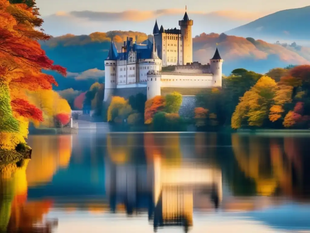 Castillo histórico rodeado de naturaleza y cultura Viaje cultural para maduros: castillo histórico, naturaleza y conexión con la historia