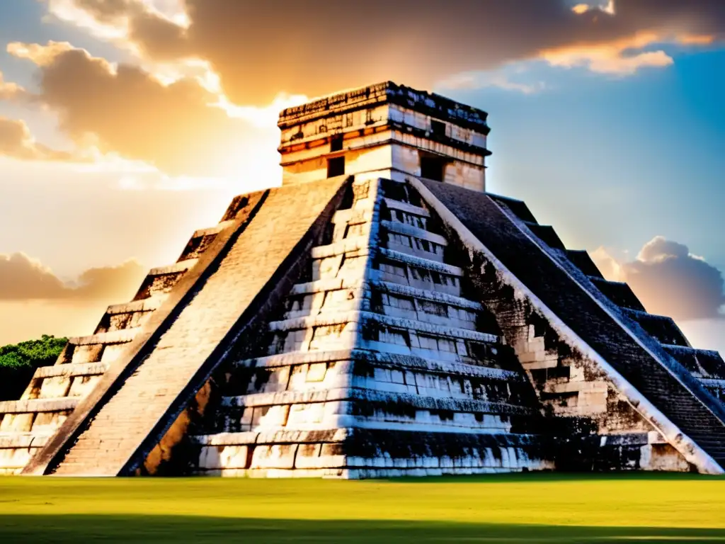 Majestuosas ruinas de Chichén Itzá al amanecer Rutas arqueológicas seguras en México: Chichén Itzá al amanecer