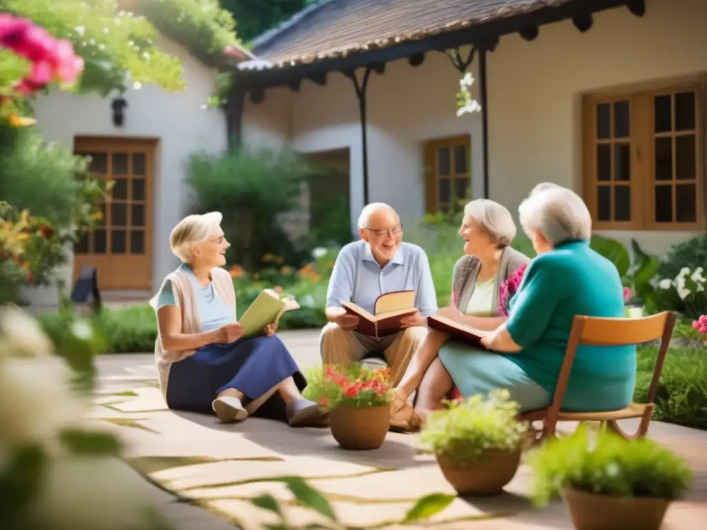 Clase de idiomas al aire libre: Viajes lingüísticos para adultos mayores