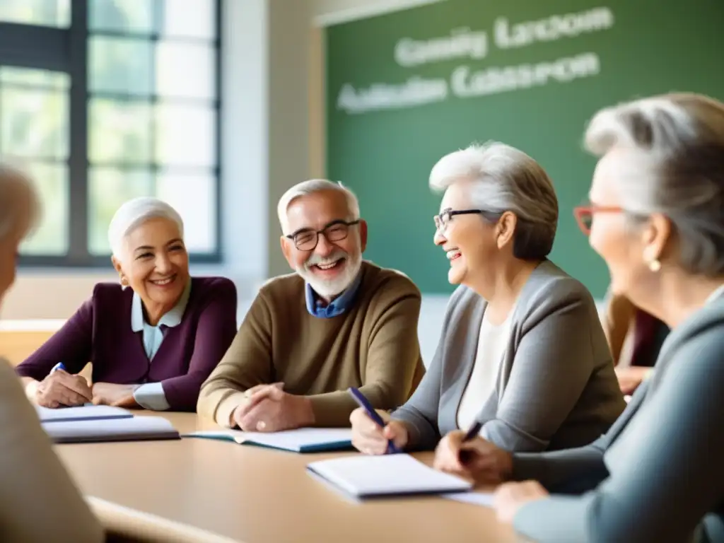 Clase de idiomas para adultos mayores Clase de idiomas para adultos mayores - Viajes lingüísticos para adultos mayores