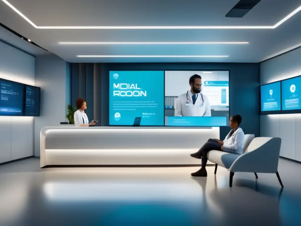 Clínica médica moderna y acogedora Moderna clínica médica con diseño minimalista: diferencias prácticas médicas viajes