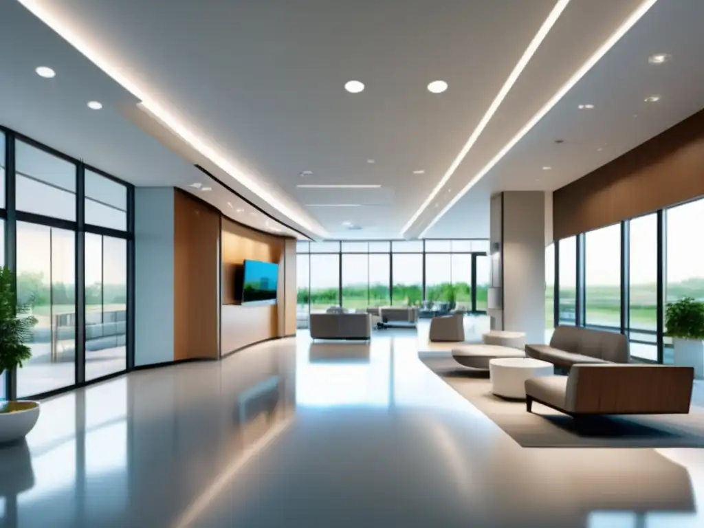 Clínica moderna y acogedora con equipamiento de vanguardia Experiencia turismo médico segura: moderna clínica con instalaciones amplias, diseño elegante y equipamiento de última generación