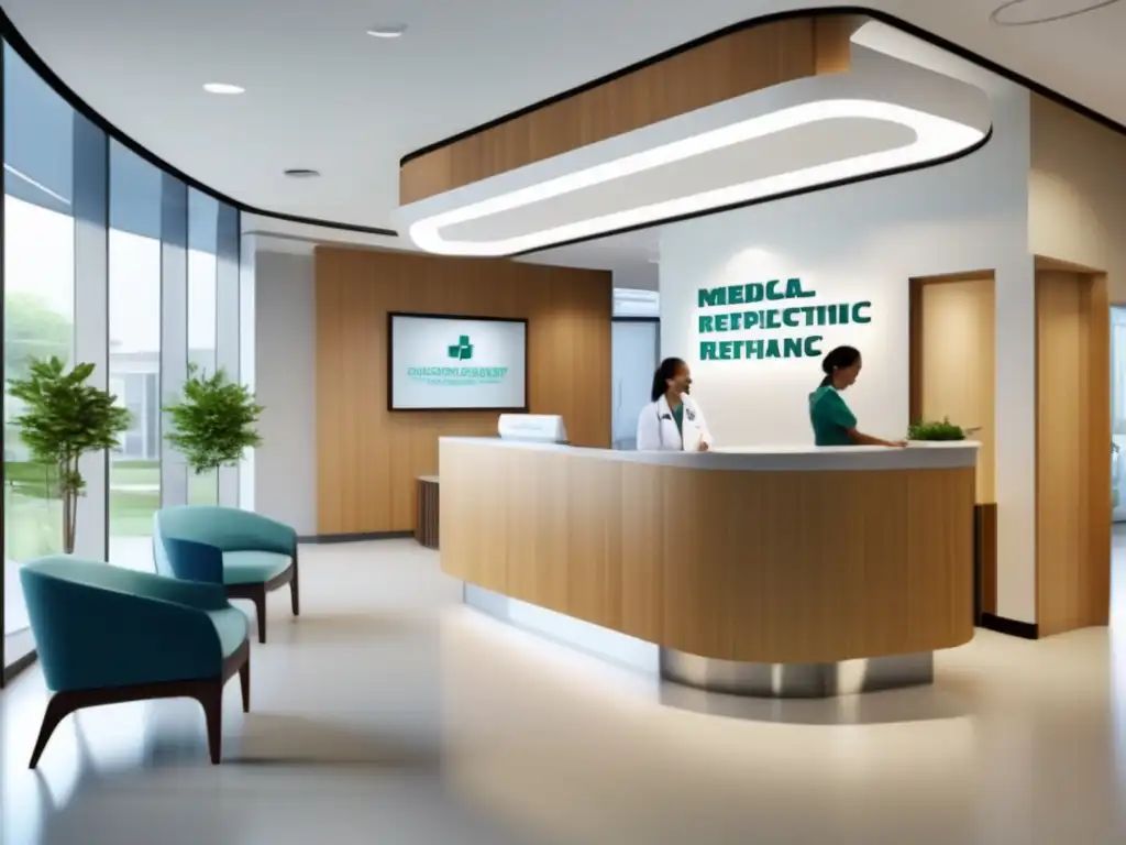 Clínica médica moderna y acogedora Clínica médica moderna: Precauciones turismo médico COVID19