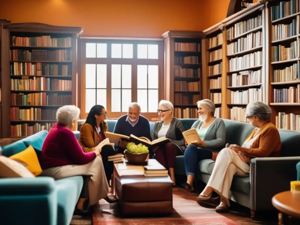 Club de libros para viajeros senior Clubes de libros para viajeros senior recomendados en ambiente acogedor y moderno