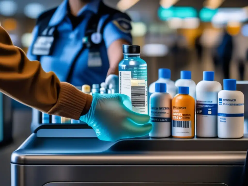 Control de seguridad del aeropuerto: Medicamentos en equipaje de mano Solución práctica para medicación en equipaje