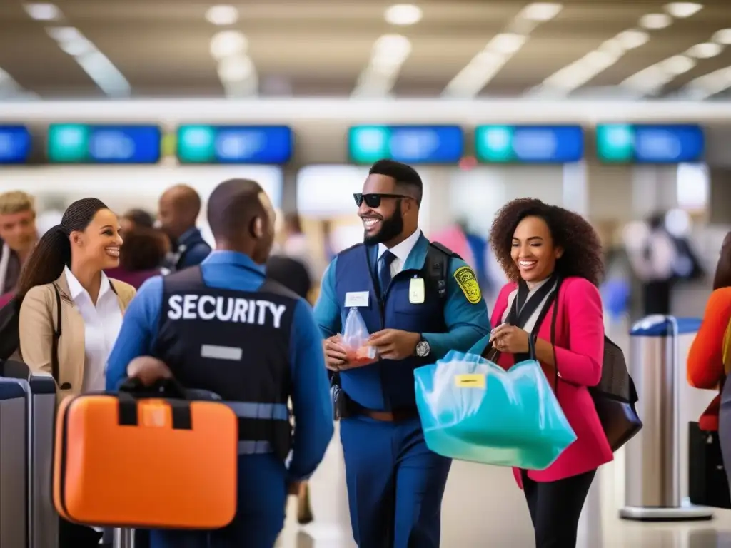 Control de seguridad eficiente y amigable en el aeropuerto Soluciones prácticas para medicación en equipaje: viajeros diversos en control de seguridad