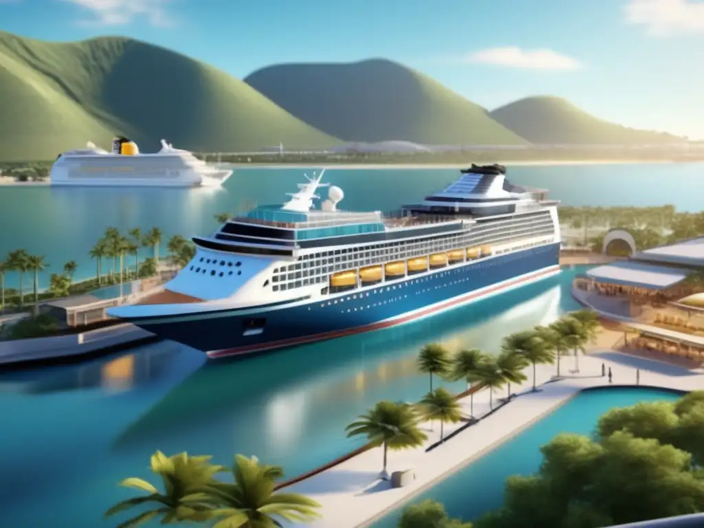 Crucero accesible y panorámico en puerto escénico Crucero accesible: amplias instalaciones y paisajes pintorescos