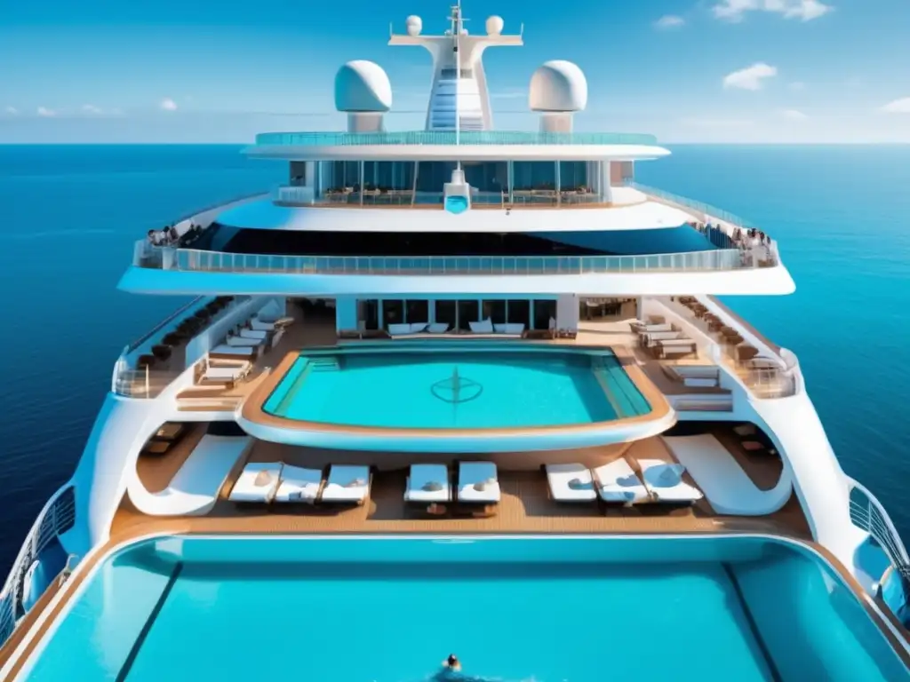 Crucero moderno con actividades y comodidades de lujo Crucero: Actividades para adultos mayores