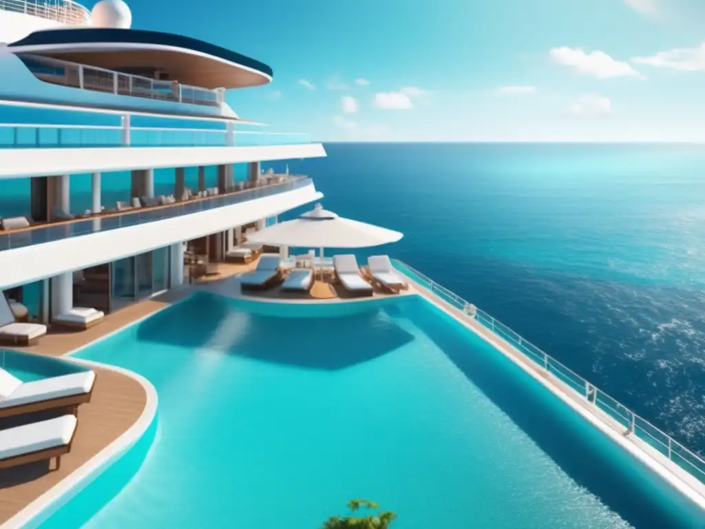 Crucero de lujo en aguas cristalinas Crucero de lujo para viajeros mayores seguros