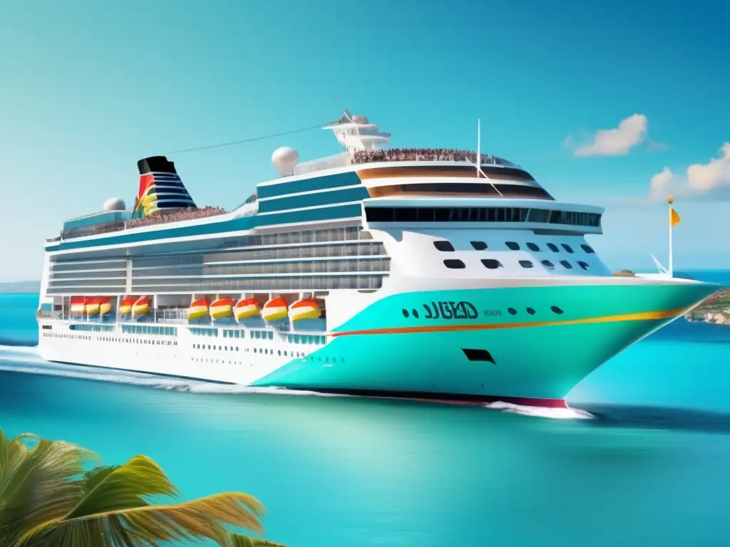 Ropa adecuada para viajes marítimos: crucero con paisaje costero, pasajeros disfrutando en cubierta con atuendos versátiles