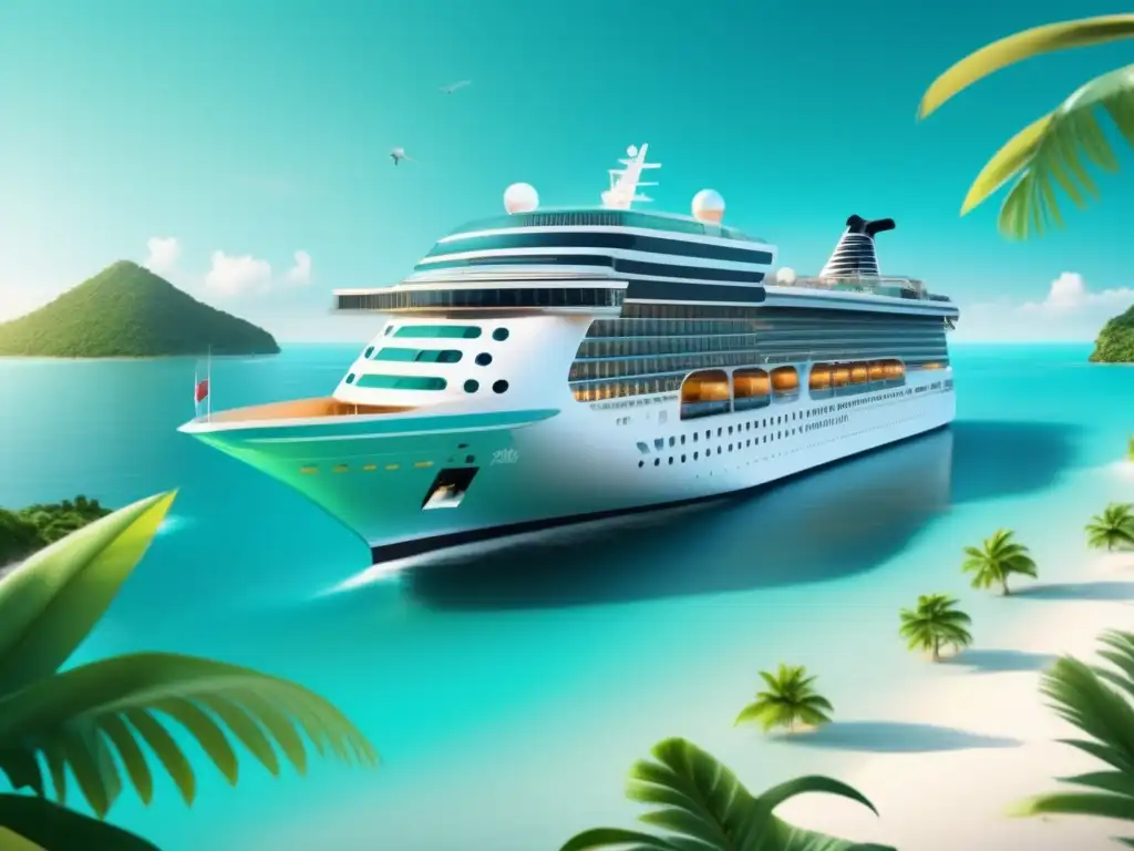 Crucero de lujo en aguas turquesas Crucero de lujo para viajeros mayores, ahorre en su viaje