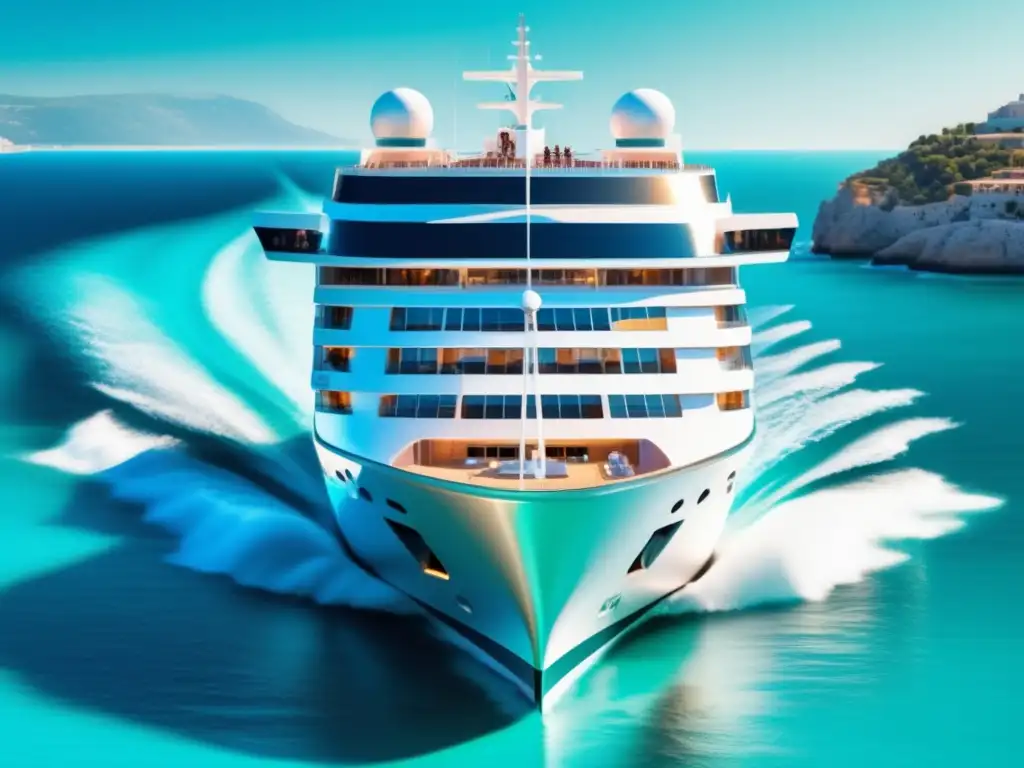 Crucero de lujo en el Mediterráneo Crucero lujoso en aguas turquesas: una experiencia exclusiva para viajeros maduros