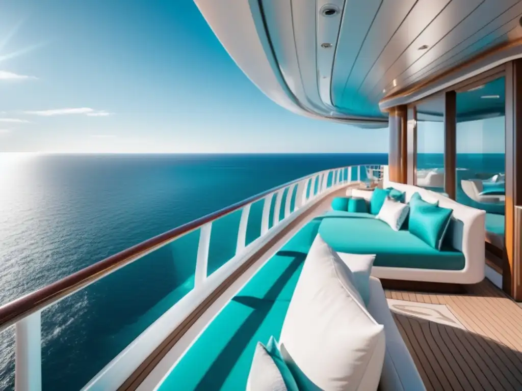 Crucero de lujo en aguas turquesas Cruceros de lujo para viajeros maduros: una imagen deslumbrante revela el mundo lujoso de un crucero de alta gama