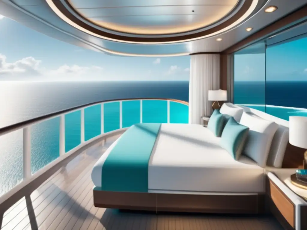Crucero de lujo en el mar Caribe Crucero lujo Caribe: Cabina para viajeros maduros