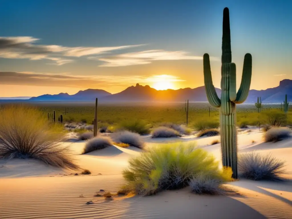 Desierto de Arizona: Tranquilidad y conexión espiritual Paisaje espiritual en el desierto de Arizona: Viajes espirituales en el desierto para maduros