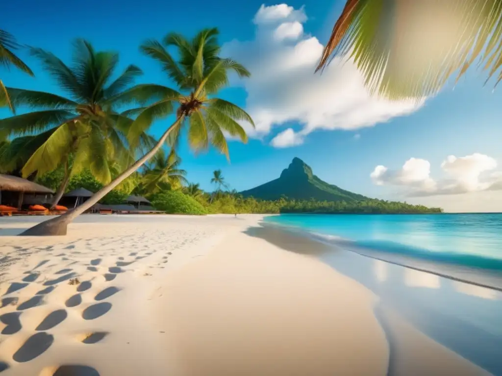 Paraíso tropical emergente para viajeros maduros Destinos emergentes para viajeros maduros: playa serena, aguas turquesas, palmeras y encanto costero