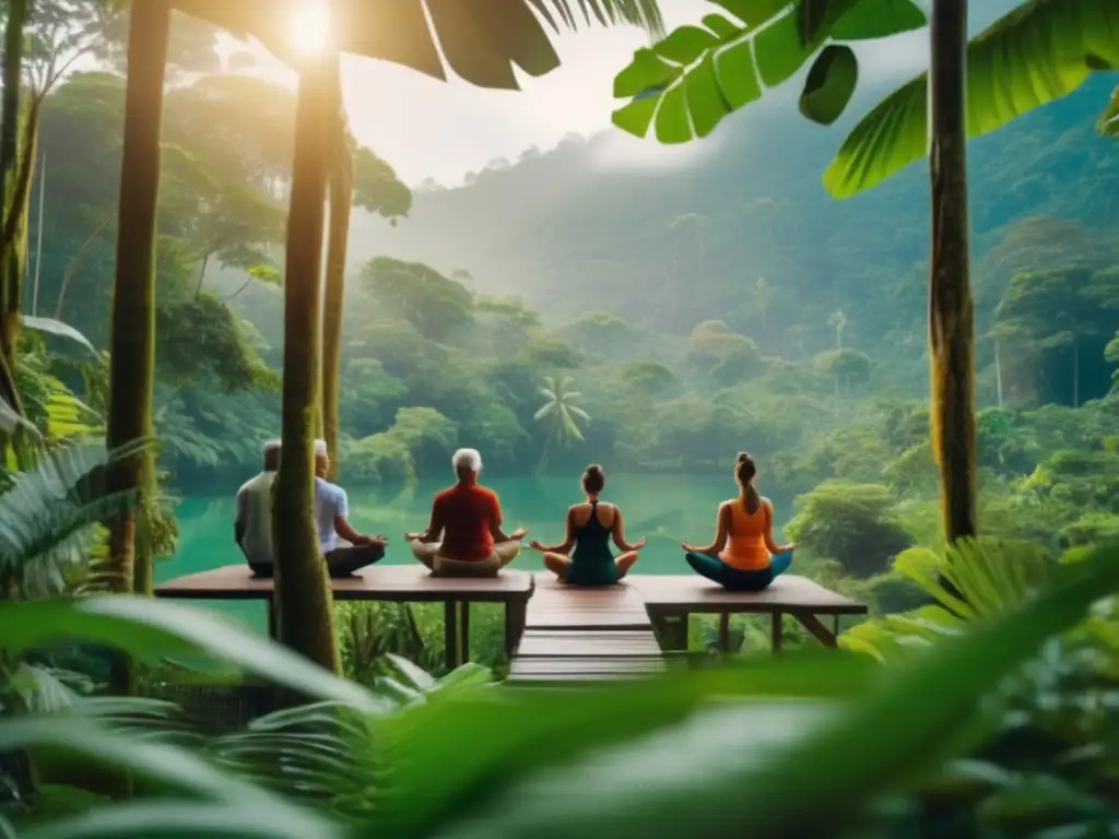 Beneficios ecoturismo viajeros mayores, naturaleza exuberante, actividades saludables, conectividad con la naturaleza