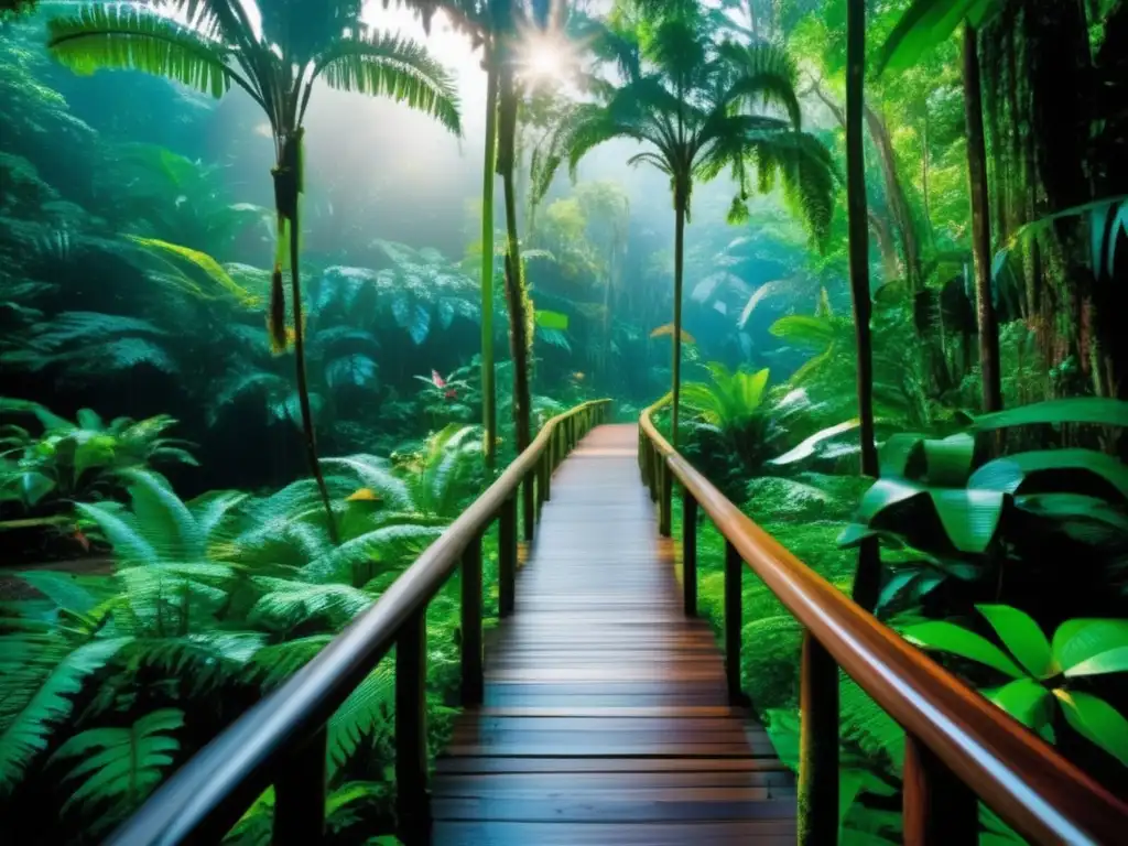 Experiencia de ecoturismo para adultos mayores Beneficios ecoturismo tercera edad: Naturaleza exuberante, cascada majestuosa, serenidad y aventura en un viaje ecoturístico inolvidable