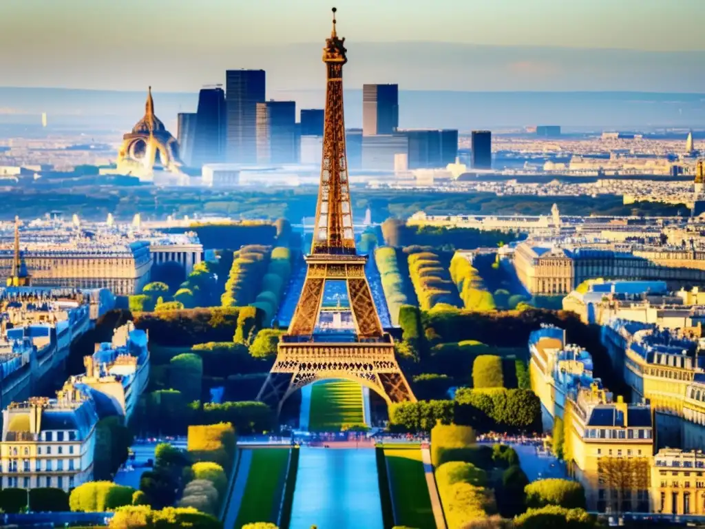 Eiffel Tower: Icono de París bajo el sol dorado Consejos de viaje para mayores en París