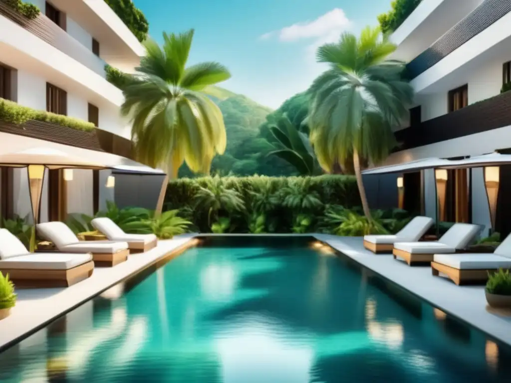 Ejercicios acuáticos para adultos mayores en la piscina del hotel Beneficios de ejercicios acuáticos para adultos mayores en piscina con ambiente relajante y social