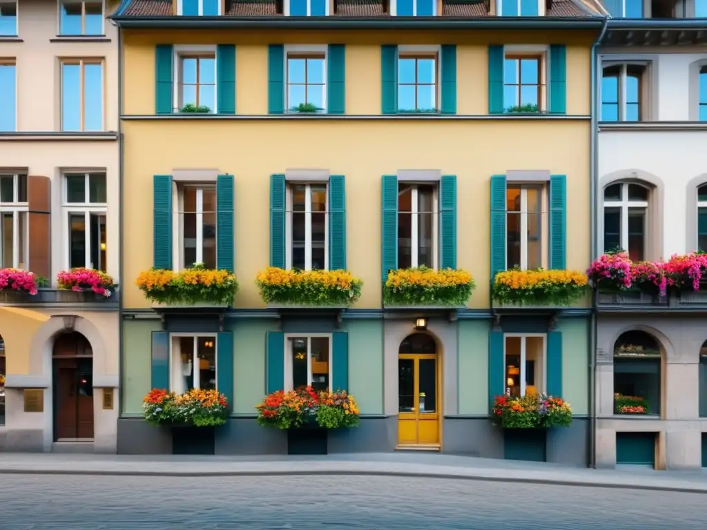 Experiencias en Zúrich para viajeros maduros - Calle serena y pintoresca en Zúrich: arquitectura contemporánea, ambiente vibrante, tranvías eficientes y encanto antiguo