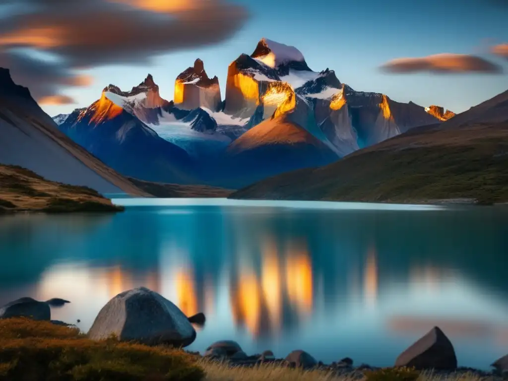 Maravillosa belleza natural en Parque Nacional Torres del Paine Parque Nacional Torres del Paine, Chile: Destinos ecológicos para viajeros maduros
