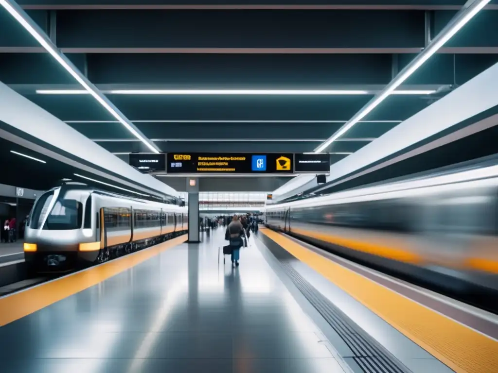 Estación de tren accesible y inclusiva Estación de tren accesible, viajes adaptados movilidad reducida