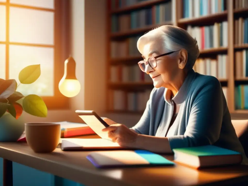 Estudio de idiomas para mayores Beneficios viajes lingüísticos adultos mayores: estudio acogedor, aprendizaje, estimulación mental