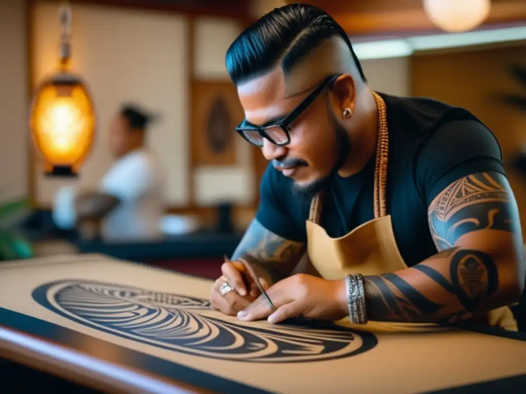 Tatuajes polinesios: estudio vibrante de arte y cultura, tradicionales y auténticos