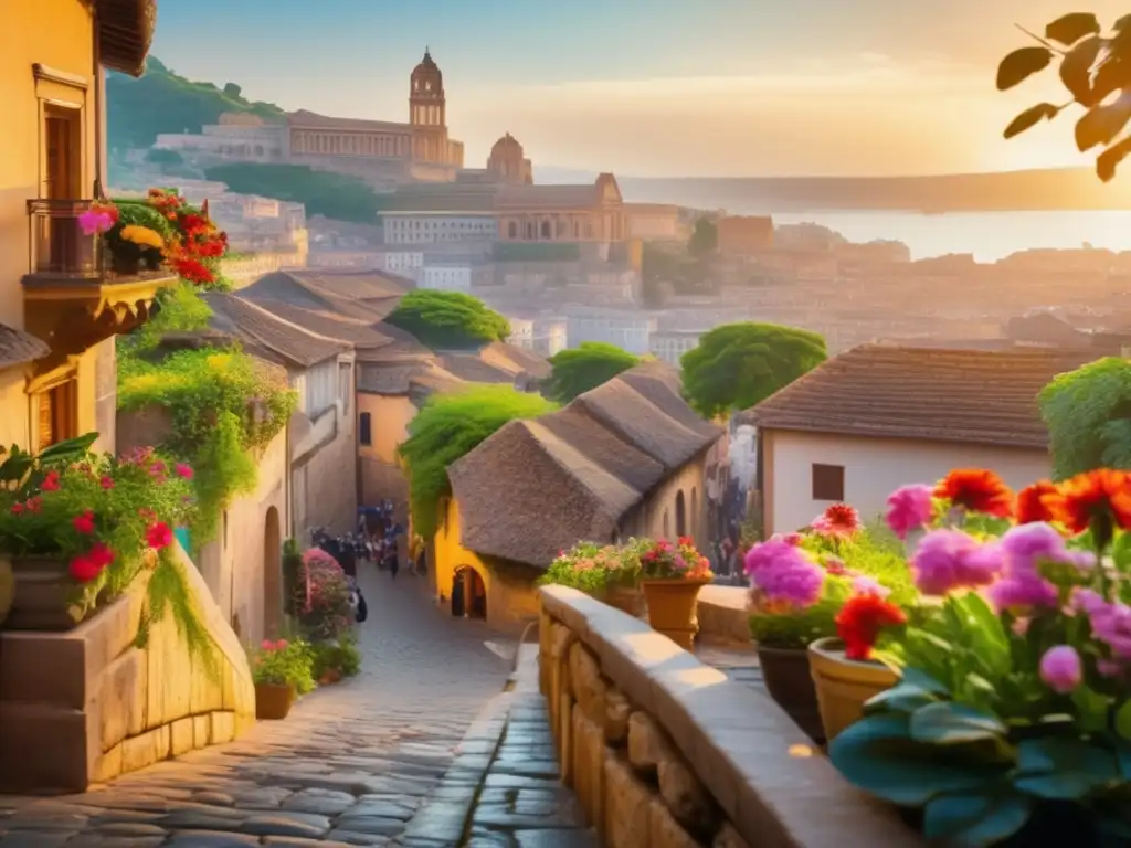 Ciudad antigua: historia y cultura Ciudad antigua con detalles arquitectónicos, historia y cursos para viajeros senior