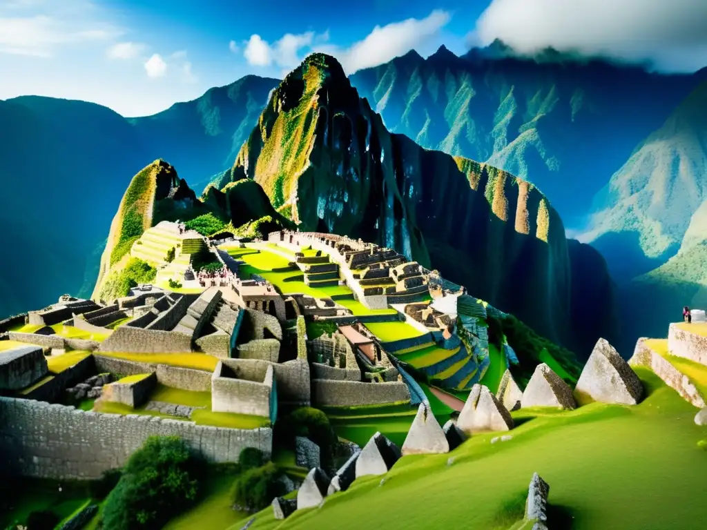 Exploración de ruinas en Machu Picchu Destinos históricos para viajeros senior: Exploración de Machu Picchu, Perú