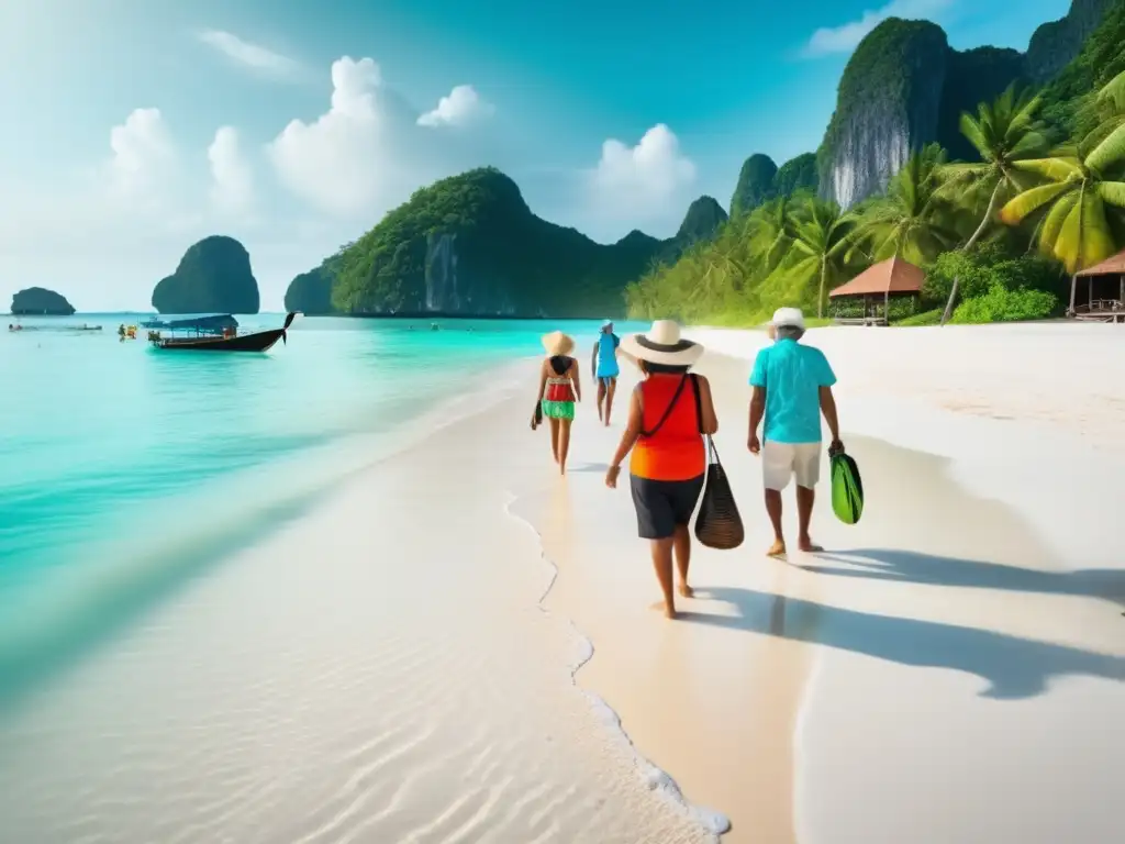 Viajeros maduros explorando destinos seguros en el sudeste asiático