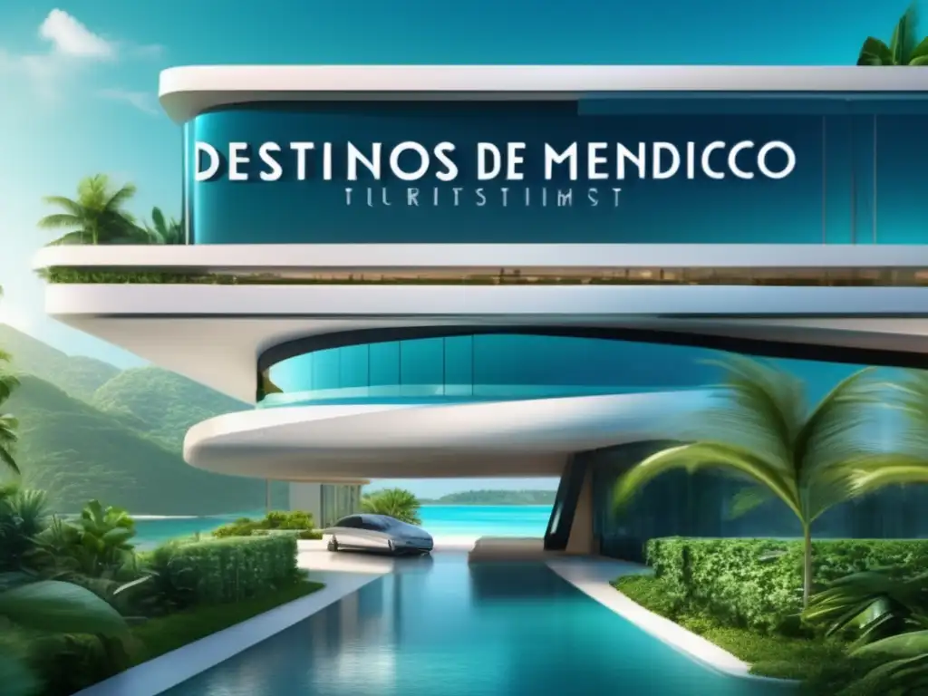 Lujoso centro de turismo médico en paraíso tropical Instalaciones de Turismo Médico para viajeros senior en paraíso tropical, con arquitectura moderna, personal amable y equipo médico avanzado