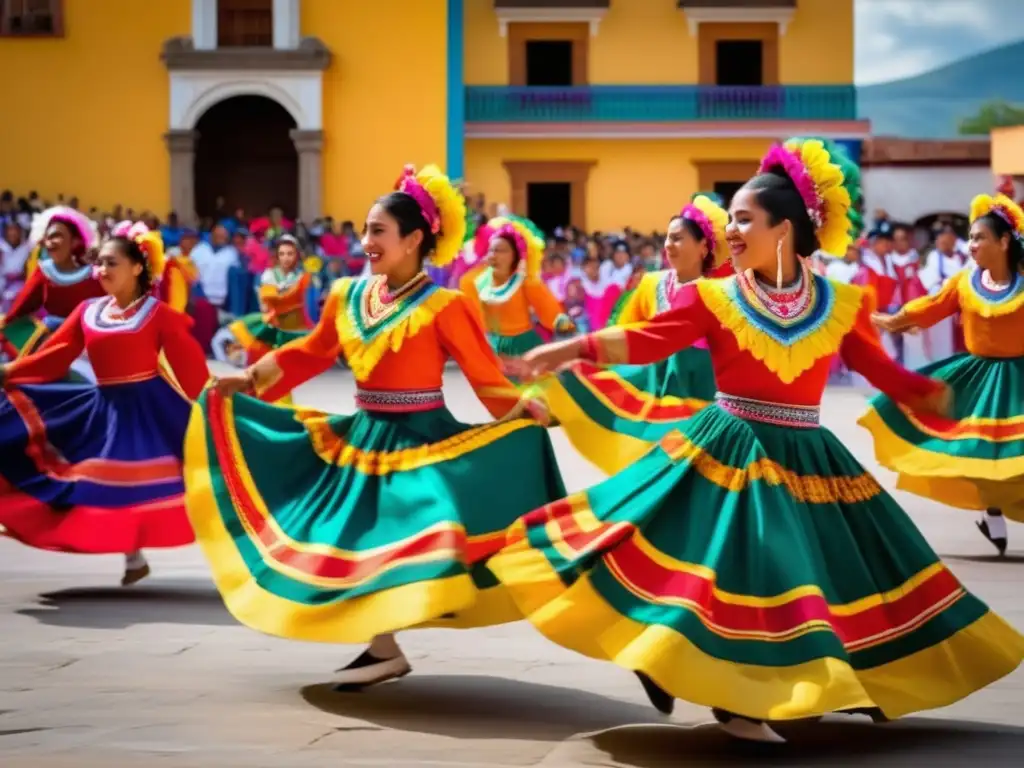 Fiesta vibrante y colorida en Oaxaca, México Festivales emocionantes en Oaxaca, México: Guelaguetza, tradición, danza y arquitectura colonial