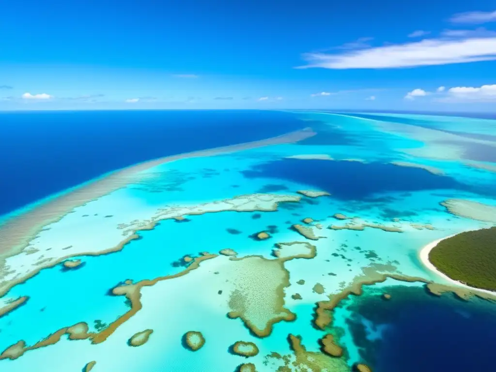 Maravillosa vista del Gran Arrecife de Coral en Australia Breathtaking view of Great Barrier Reef, Australia