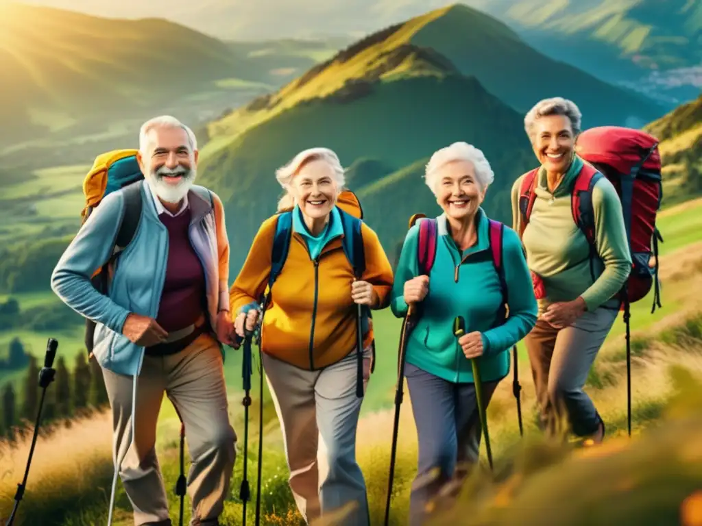 Grupos de seniors en montaña Experiencias de viajes senior en destinos naturales -