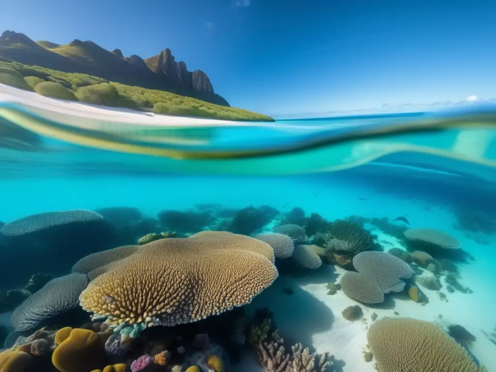 Maravilla de la Gran Barrera de Coral Ecoturismo en Australia: Descubre la Gran Barrera de Coral en una imagen 8K ultradetallada