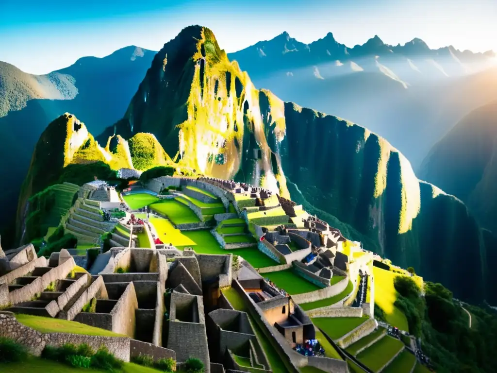 Impresionante vista de Machu Picchu Destinos arqueológicos para viajeros maduros: Machu Picchu, la joya oculta de los Andes peruanos