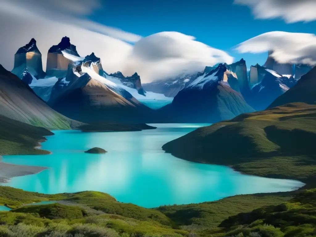 Parque Nacional Torres del Paine, majestuosas montañas y lagos turquesa: Beneficios del ecoturismo para adultos mayores