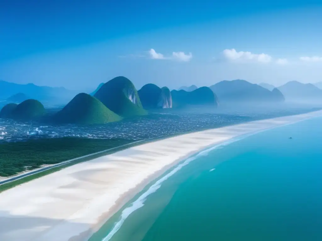 Playa paradisíaca en Da Nang, Vietnam Da Nang, Vietnam - Playas impresionantes, cultura fascinante