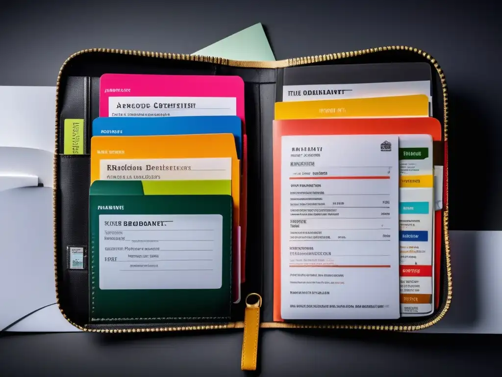 Consejos para organizar documentación de viaje