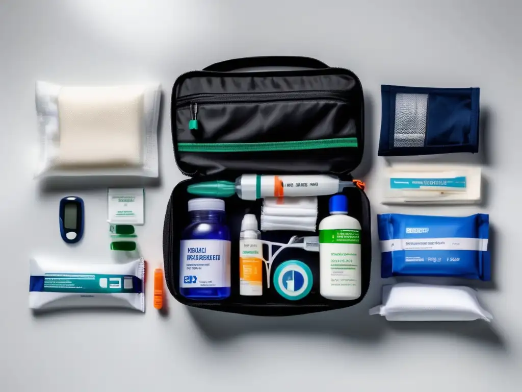Kit de emergencia médica organizado y completo Kit médico emergencia viaje: Preparación y seguridad