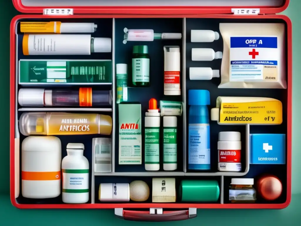 Kit de viaje moderno para adultos Botiquín de primeros auxilios para viajeros maduros con medicamentos y suministros organizados y de diseño moderno