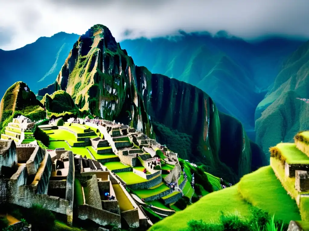 Majestuosidad de Machu Picchu en Perú Machu Picchu, ruinas ancestrales y paisajes exuberantes en Sudamérica: Consejos viajes seguros Sudamérica