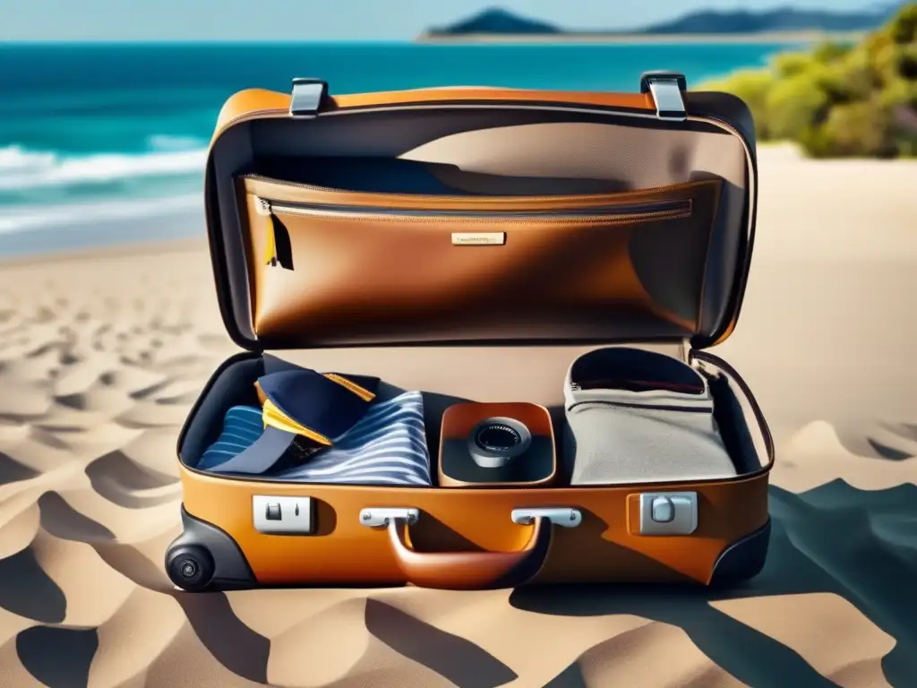 Maleta de viaje inteligente con organización eficiente Un equipaje inteligente para viajar con comodidad y eficiencia